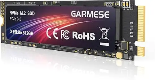 512GB PCIe Gen3x4 NVMe M.2 2280 SSD, Up to 1800MB/s Read