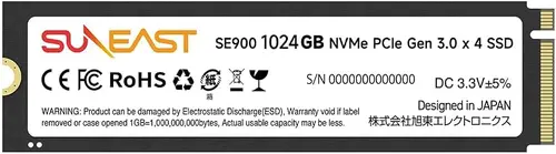 SUNEAST 1TB M.2 2280 PCIe 3.0 NVMe Gen3x4 SSD