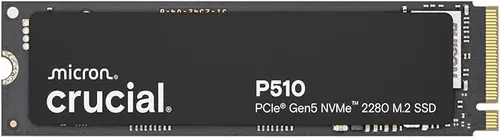 Crucial P510 2TB SSD G9 TLC NAND PCIE GEN 5 X4 NVME M.2 2280 Internal Solid State D