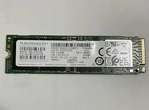 MZVLB512HBJQ-000D7 Samsung 512GB PM981a SED Encryption M2 M.2 2280 PCIe SSD (New with Warranty), MZ-VLB512C 0WD87X WD87X, PM981 Phoenix Controller, Compatible with Dell HP Acer Asus Lenovo