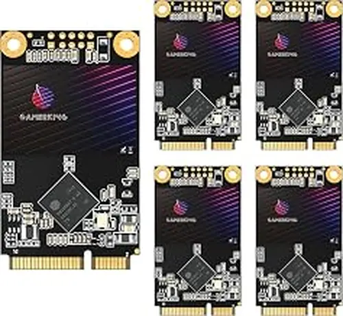 GAMERKING SSD MSATA 64GB High Performance Internal Solid State Drive for Desktop Laptop 5 Unit Package Pack [64GB(5 Packs),MSATA]
