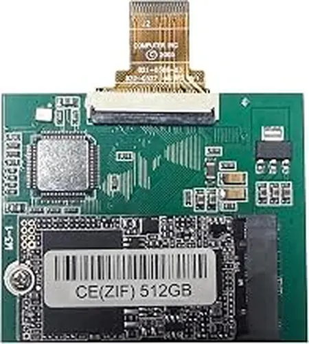 512GB CE ZIF PATA SSD for iPod Classic 6th 7th iPod Video 5Gen 5.5th HDD Replace MK3008GAL MK1634GAL MK8010GAH Solid State Drive (512GB)