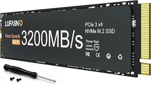 1TB M.2 NVMe SSD 2280, PCIe Gen3 x4 Internal Solid State Drive, Up to 3200MB/s, 3D NAND TLC with SLC Cache, High-Speed Storage Upgrade for Laptop & Desktop PC