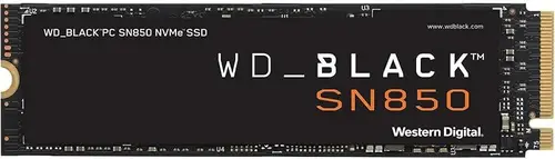 WD_BLACK 2TB SN850 NVMe Internal Gaming SSD Solid State Drive - Gen4 PCIe, M.2 2280, 3D NAND, Up to 7,000 MB/s - WDS200T1X0E