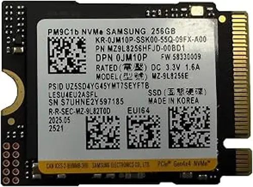OEM Samsun 256GB M.2 PCI-e NVME SSD GEN 4X4 Internal Solid State Drive 30mm 2230 Form Factor M Key Steam Deck