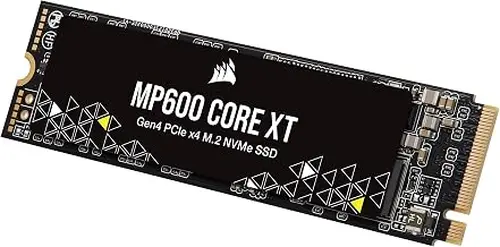 Corsair MP600 CORE XT 2TB M.2 PCIe Gen4 NVMe SSD – Up to 5900MB/s – QLC NAND – M.2 2280 – for PCIe 4.0 Notebooks and Desktops – Black