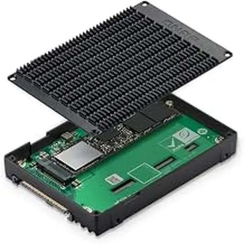 QNAP QDA-UMP4 M.2 PCIe 4.0 NVMe SSD to U.2 PCIe NVMe SSD Adapter for PC and NAS