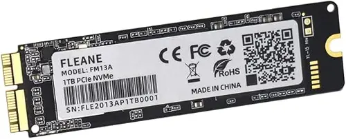 FM13A 256GB NVME SSD with DIY Tools for MacBook Air A1465 A1466 (2013-2017), MacBook Pro Retina A1398 A1502 (2013-2015), iMac A1418 A1419 (2013-2017)