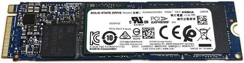 KIOXIA 256GB SSD XG6 M.2 2280 PCIe Gen3 x4 SED Encryption NVMe KXG6AZNV256G Solid State Drive