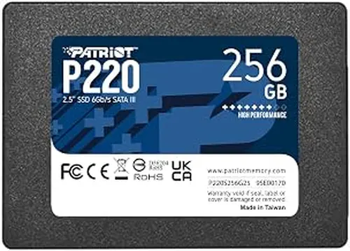 Patriot P220 256GB SATA 3 2.5" SSD