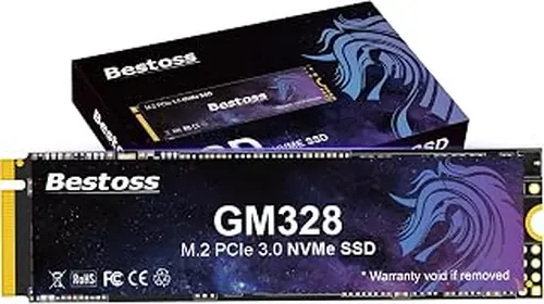 Bestoss 2TB NVMe M.2 SSD PCIe 3.0 M.2 2280 SSD,Internal SSD,Up to 3500MB/s