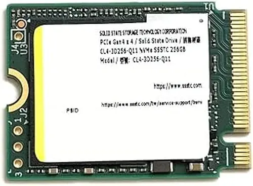 Lite-On SSSTC SSD 256GB M.2 2230 30mm NVMe PCIe 4.0 Gen4 x4 CL4-3D256-Q11 Solid State Drive for Surface Pro Steam Deck Dell HP Lenovo Laptop Ultrabook Tablet