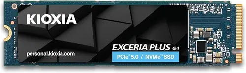 Kioxia Exceria Plus G4 NVMe M.2 2280 2TB PCIe 5.0 Gen5 Internal SSD
