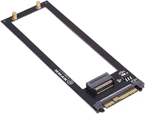 U.2 SFF-8639 Host to PCI-E Ruler 1U GEN-Z EDSFF 9.5mm 15mm 25mm Short SSD E1.S with Heat Sink PM9A3 PM9D3 P5801X Carrier Adapter