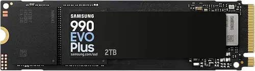 Samsung SSD 990 EVO Plus 2TB, PCIe Gen 4x4 | 5x2 M.2 2280, Up to 7,250 MB/s
