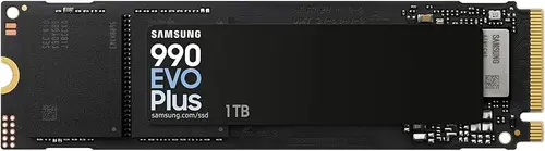 Samsung SSD 990 EVO Plus 1TB, PCIe Gen 4x4 | 5x2 M.2 2280, Up to 7,150 MB/s