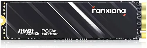 fanxiang 500GB NVMe SSD PCIe Gen4 M.2 SSD, Up to 4700 MB/s, Internal Gaming SSD for PS5, 3D NAND SLC Cache Solid State Drive Upgrade Storage for PC/Laptops S690Q