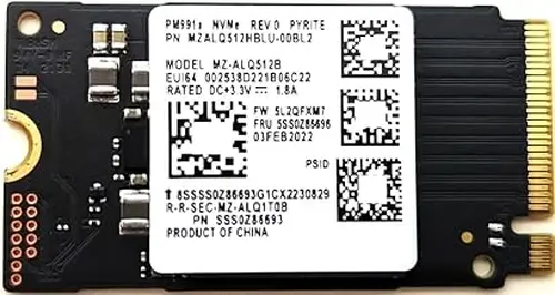 Samsung PM991a 512GB NVMe SSD, M.2 2242 PCIe Gen3 x4, M-Key (OEM New)