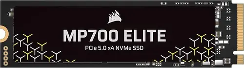 Corsair MP700 Elite 4TB PCIe 5.0 NVMe M.2 SSD – Up to 9,400 MB/s Read, 8,100 MB/s Write, Gen5 Speed for PC & Laptop – Black