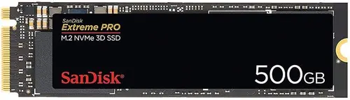 SanDisk Extreme PRO M.2 NVMe 3D SSD - 500GB