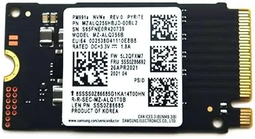 MZ-ALQ256B 256GB M.2 2242 Nvme Pcie GEN3 X4 SSD 22mm x 42mm Solid State Drive (OEM)