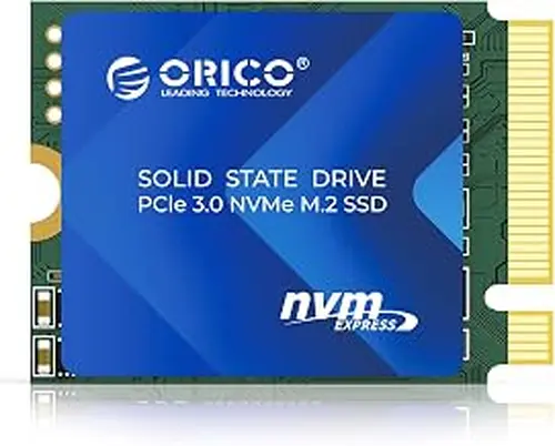 ORICO J10 2230 M.2 NVMe SSD 256GB, PCIe 3.0 x4, Superior 3D NAND, 3000MB/s Read, Copper Heat Sink, Compatible with Steam Deck, Surface Pro 9, Mini PCs - J10-2230