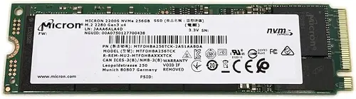 Micron SSD 256GB 2200S M.2 2280 80mm NVMe PCIe Gen3 x4 MTFDHBA256TCK Solid State Drive for Laptop Desktop Ultrabook
