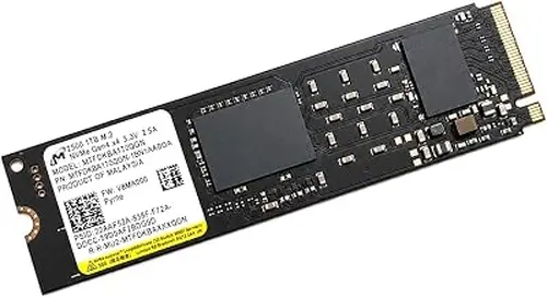 Mavark Micron SSD 2500 PCIe Gen4 NVMe SSD 1TB M.2 for Laptop Notebooks, Handheld Gaming Device and Desktops