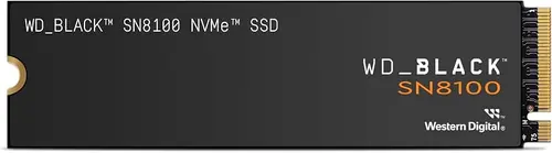 Western Digital WD_Black Internal SSD 2TB NVMe PCIe Gen5 x4 (Read Up to 14,900MB/s Writing, Up to 14,000MB/s) M.2 2280 SN8100 Gaming PC 5 Years Warranty