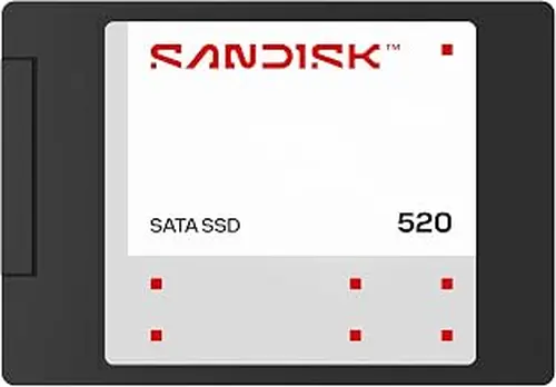 Sandisk 2TB 520 SATA III Internal SSD, 2.5"/7mm, Up to 560 MB/s Read Speeds