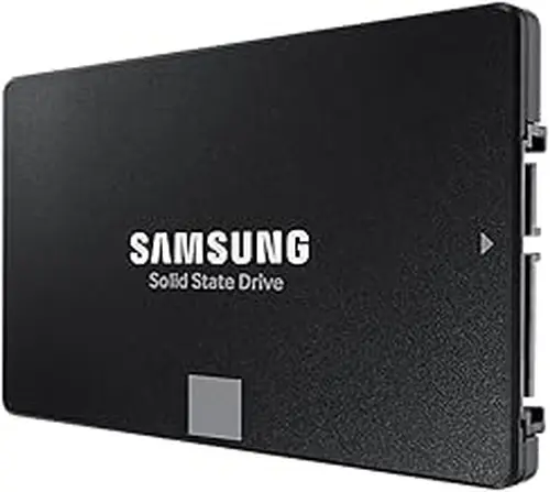 Samsung SSD 870 EVO, 2 TB, Form Factor 2.5 Inch, Intelligent Turbo Write, Magician 6 Software, Black