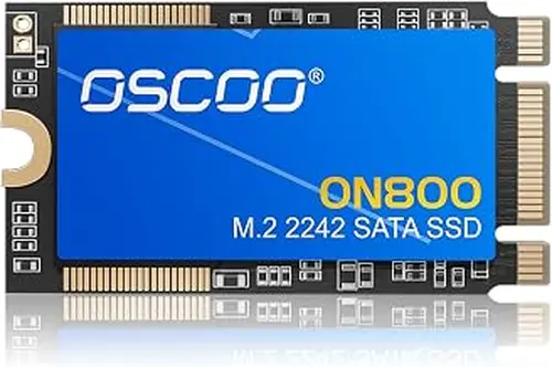 1TB M.2 2242 SATA III SSD, Up to 550MB/s Read & 500MB/s Write