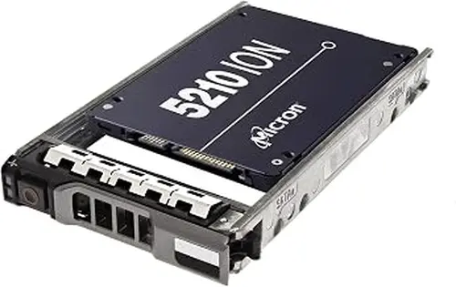 Micron 5210 ION 1.92TB Enterprise Solid State Drive Bundle with 2.5 inch Drive Tray Compatible with Dell PowerEdge R620, R630, R720, R720XD, R730, R730XD, R420, R430, T620, and T630 Servers