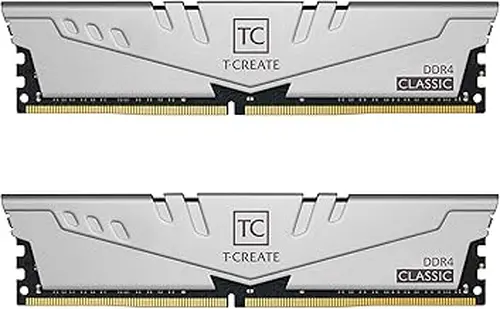 TEAMGROUP T-Create Classic 10L DDR4 16GB Kit (2 x 8GB) 3200MHz (PC4 25600) CL22 Desktop Memory Module Ram - TTCCD416G3200HC22DC01
