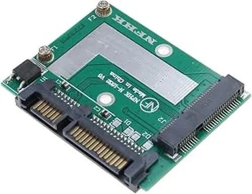 6Gbps MSATA SSD Drive to 2.5in SATA3 Converter for Laptops Hard Drive Bay 2.5in SATA3 Converter Data Migration Tool