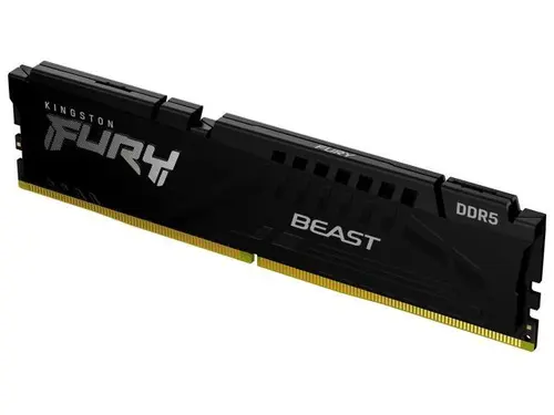 Kingston Fury Beast 16GB 6000MT/s DDR5 CL30 Desktop Memory AMD Expo Plug N Play Single Module KF560C30BBE-16