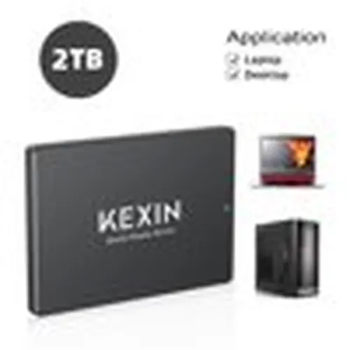 KEXIN 2TB SATA SSD 2.5" Internal Hard Drive,3D NAND,up to 550MB/s Upgrade Laptop PC and Desktops
