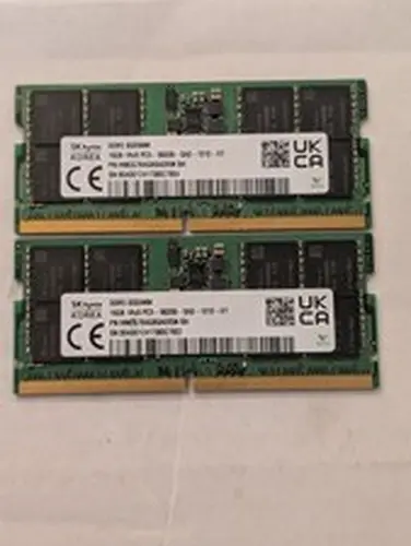 SK Hynix 32GB KIT 2x16GB DDR5 5600 CL46 SODIMM Memory RAM HMCG78AGBSA095N