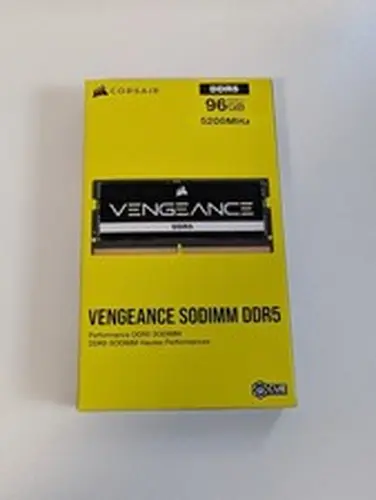 Corsair Vengeance 96GB 2x48GB DDR5 5200 CL44 SODIMM XMP Laptop Memory