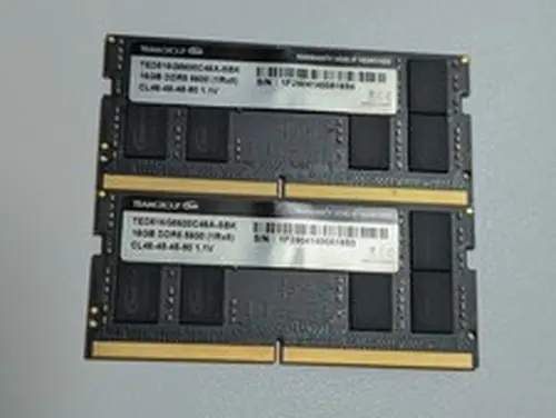 TeamGroup Elite 32GB 2x16GB DDR5 5600 CL46 SODIMM Laptop Memory Kit