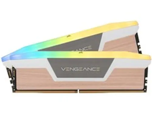 CORSAIR Vengeance RGB 32GB (2 x 16GB) 288-Pin PC RAM DDR5 6000 (PC5 48000) Deskt