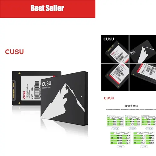 CUSU SSD SATA III 2.5" Internal Solid State Drive 128GB-2TB for Laptop Desktop