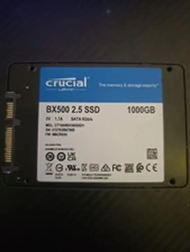 Crucial BX500 1TB SATA III 2.5" Internal SSD (CT1000BX500SSD1)