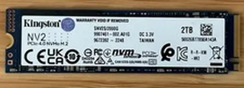 Kingston NV2 2TB M.2 NVMe Internal SSD (SNV2S/2000G) 99% Health *CDI INCLUDED*