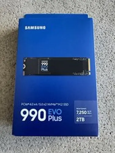 SAMSUNG 990 EVO PLUS SSD 2TB, PCIe Gen 4x4 | Gen 5x2 M.2 2280 (MZ-V9S2T0B/AM)