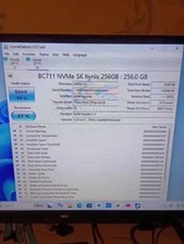 SK hynix BC711 256GB NVMe M.2 2230 PCIe 3.0 Internal SSD TRIM MPN. 99% HEALTH
