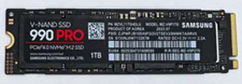 Samsung 990 PRO 1TB M.2 2280 NVMe PCIe 4.0 V-NAND SSD MZVL71T0HDLU Excellent