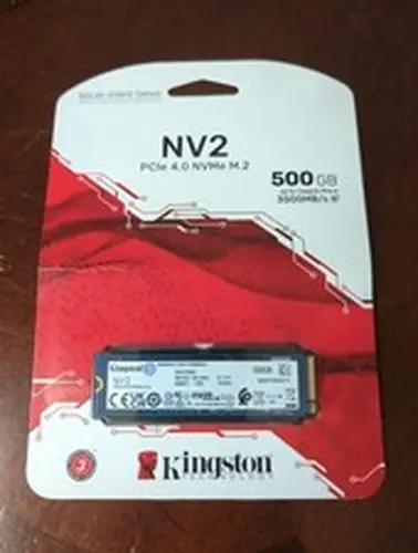 Kingston NV2 500GB M.2 NVMe Internal SSD (SNV2S/500G)