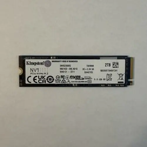 Kingston NV1 2TB NVMe SSD M.2 2280 PCIe SNVS2000G 100% Health