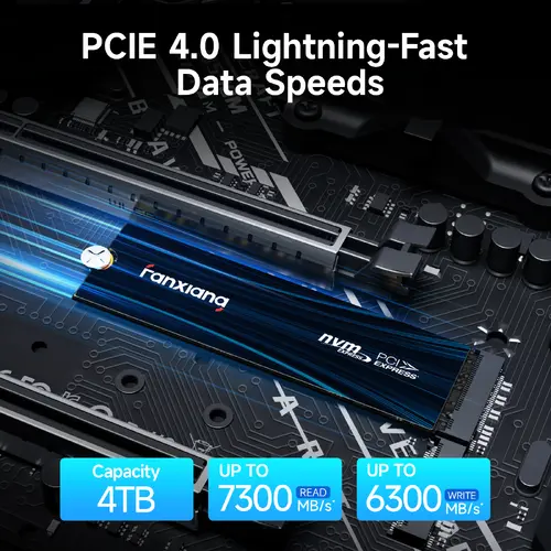 Fanxiang SSD 1TB M.2 NVME 2TB 4TB PS5 SSD Game PC Internal Solid State Drive Lot